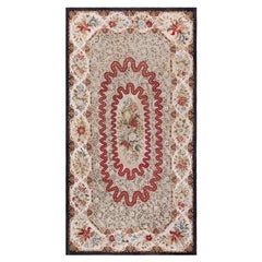 Antique 19th Century European Needlepoint Rug Doris Leslie Blau