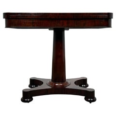 Antique 19th Century Fine Quality Card Table In Rosewood ( REF AF-3648 )