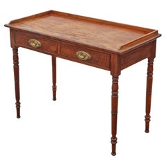 Antique 19th Century Fine Quality Mahogany Writing Desk / Dressing Table