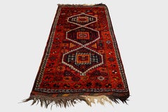 Antique 19th Century Fine Turkish Yuruk Long Runner Rug