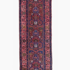 Antique 19th Century Floral Design Runner