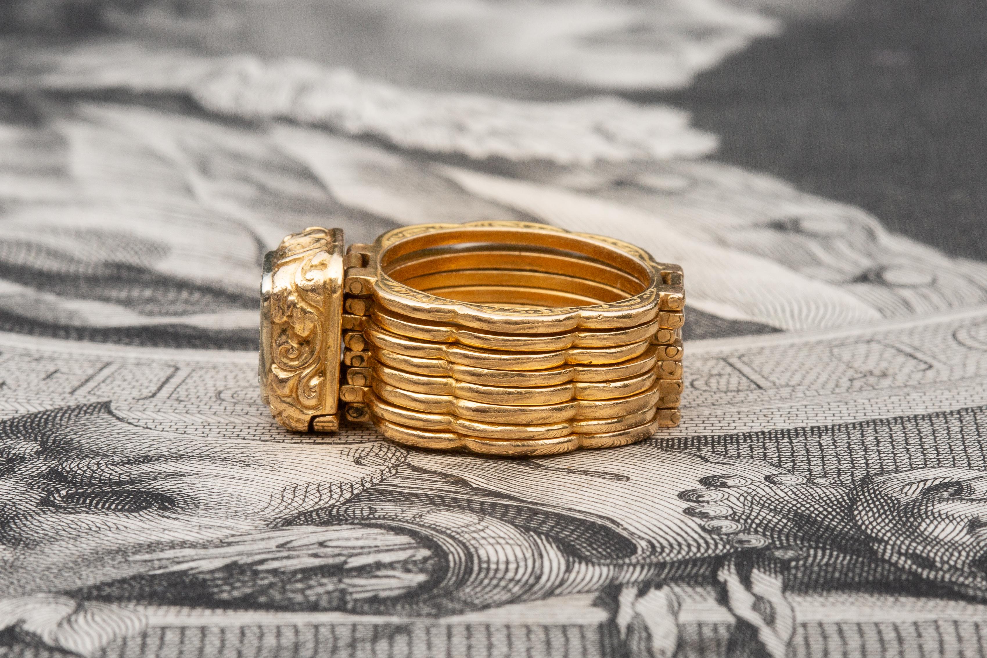 antique ring bracelet