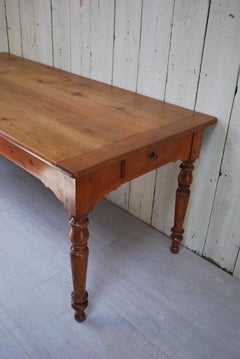 Antique 19th Century French Cherrywood Table