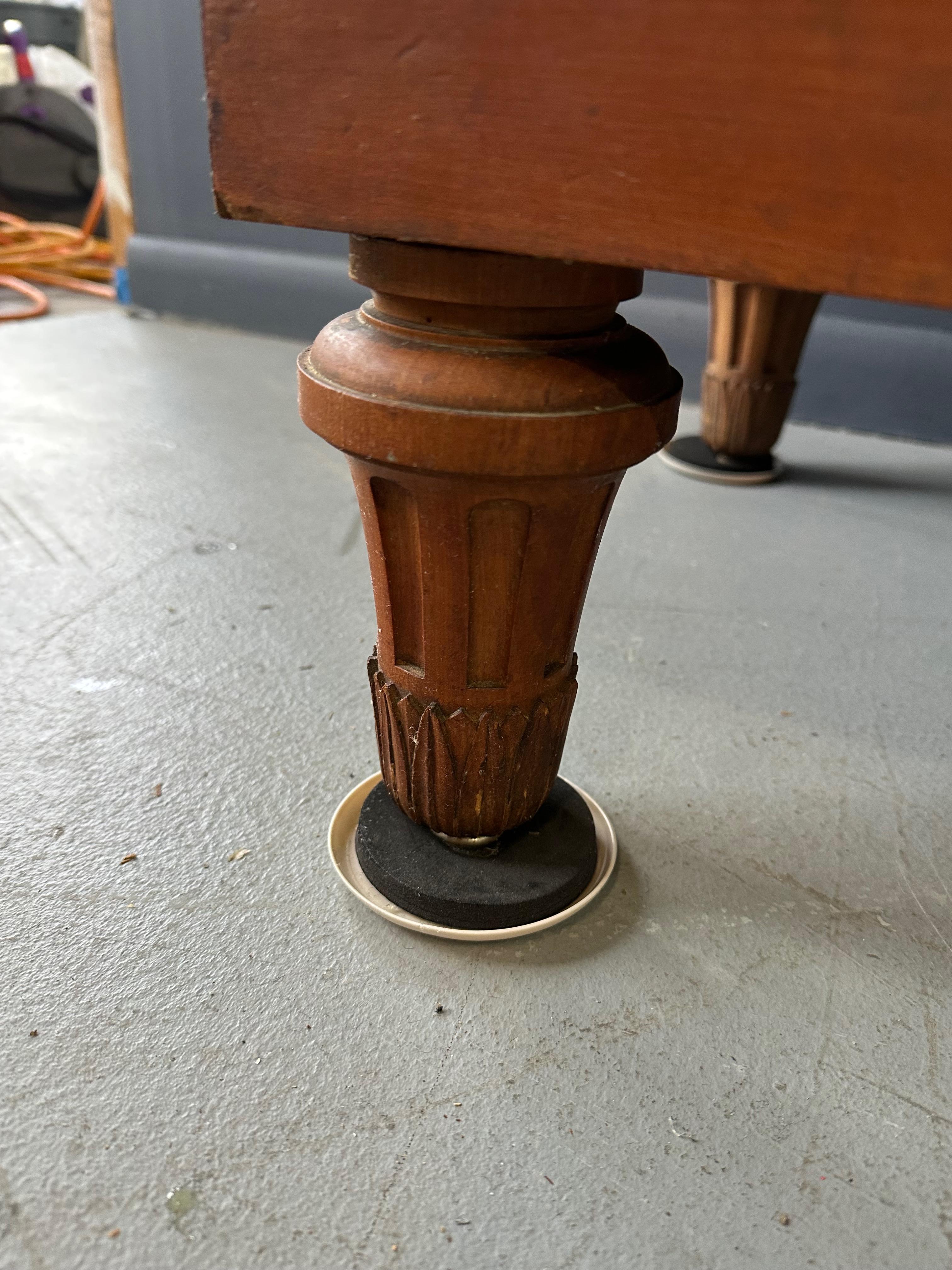 Antique 19th Century French Directoire Style Marble Top Cherrywood Aparador en venta 3
