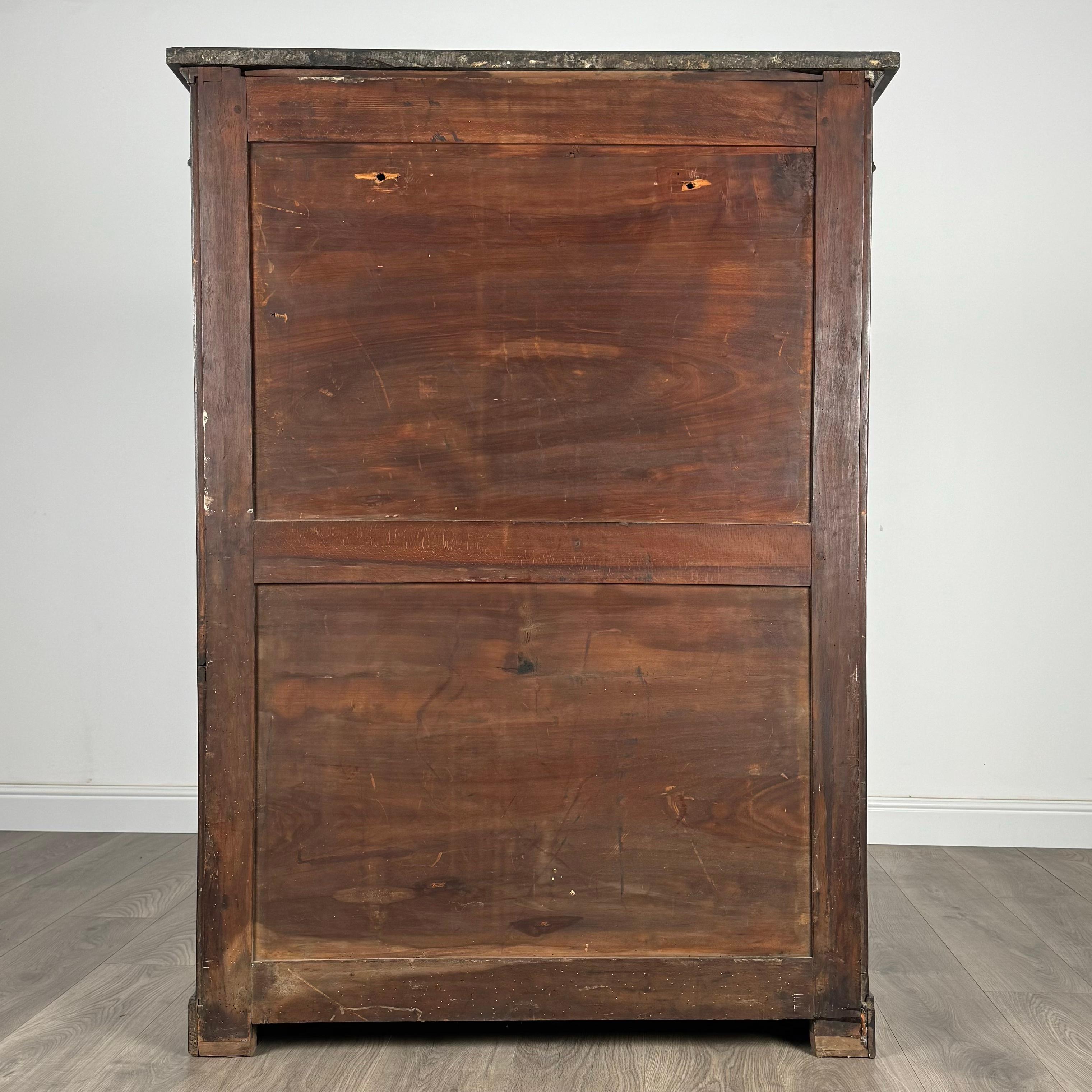 Vitrine française ancienne du 19ème siècle en acajou (REF AF-3227) en vente 1