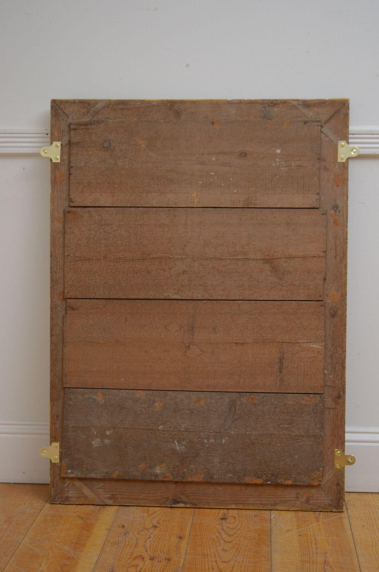 Antique 19th Century French Gilded Mirror For Sale 7