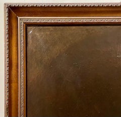 Antique 19th Century French Oil on Canvas Painting by Asti, Portrait of a Lady