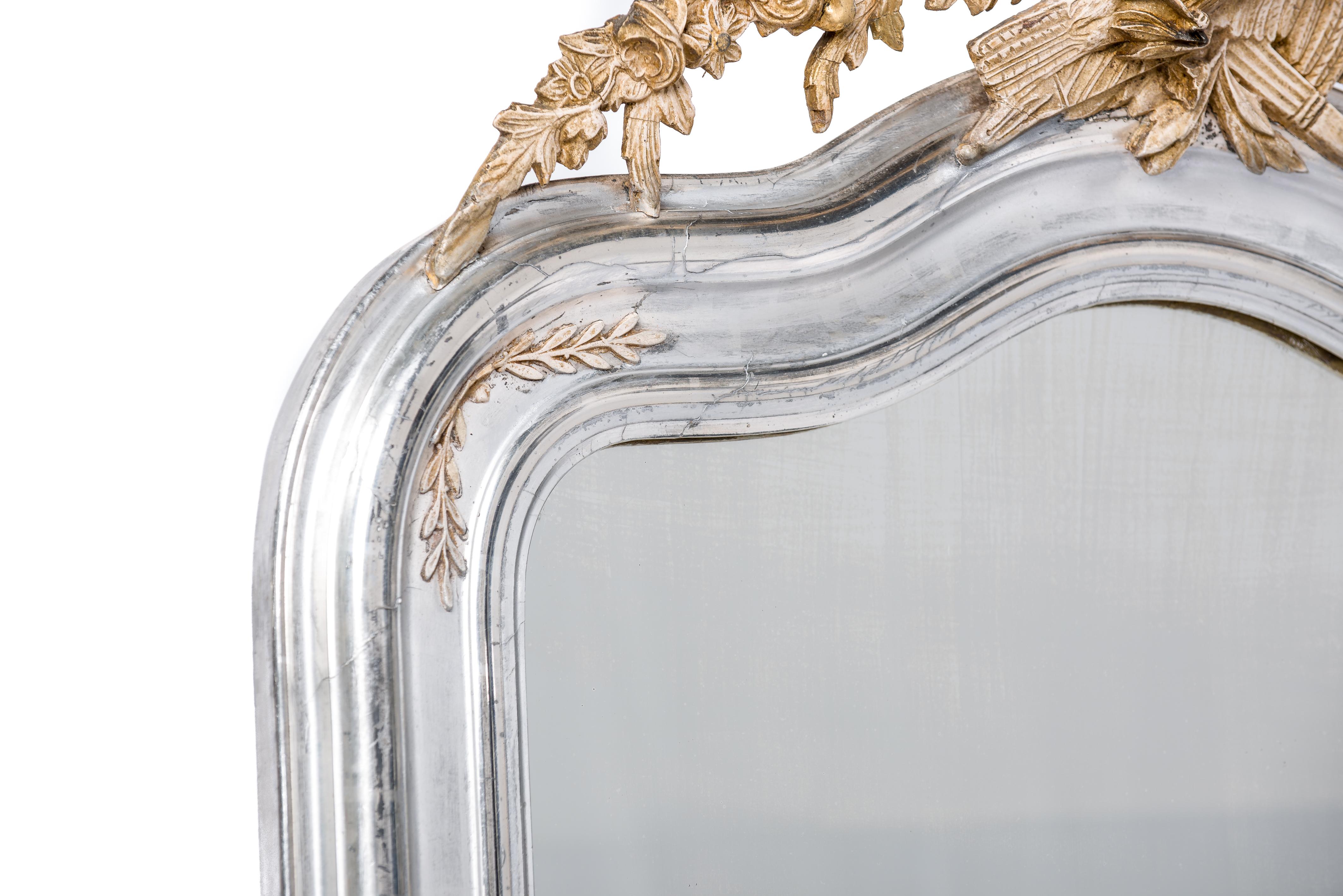 ornate silver mirrors