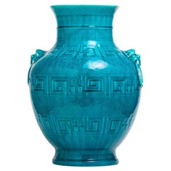 Theodore Deck Blue Vase, 19th Century