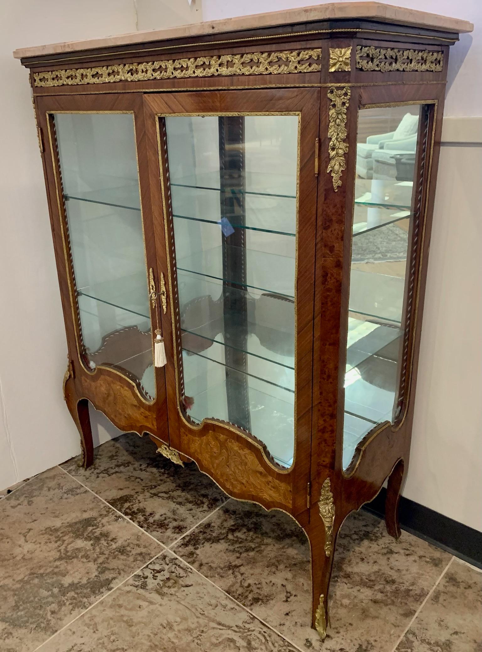 marble display cabinet
