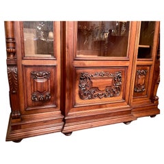 Antique 19th Century French Walnut Cabinet.