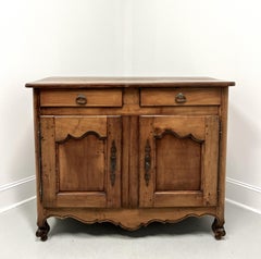 Antique 19th Century Fruitwood French Louis XV Buffet