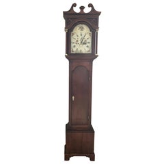 Antique 19th Century George III Oak Longcase Clock