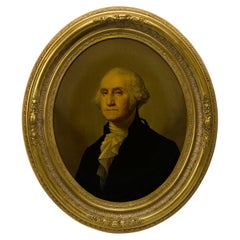 George Washington Portrait chromolithographique ancien de Middleton:: 19ème siècle