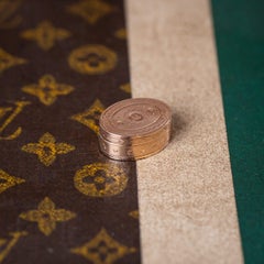 Antique 19th Century Georgian 18K Solid Gold Oval Vinaigrette c.1800