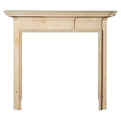 Antique 19th century Georgian Style Pine Fire Mantel