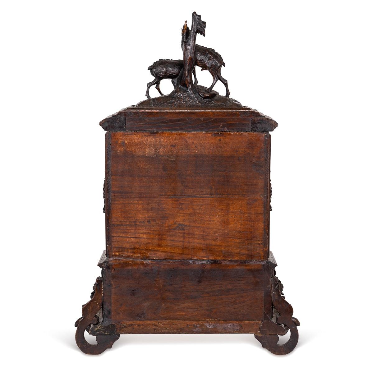 Other Antique 19th Century German Black Forest Fruitwood Humidor c.1890 For Sale