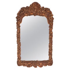 Antique 19th Century Gilt Gesso Framed Wall Mirror