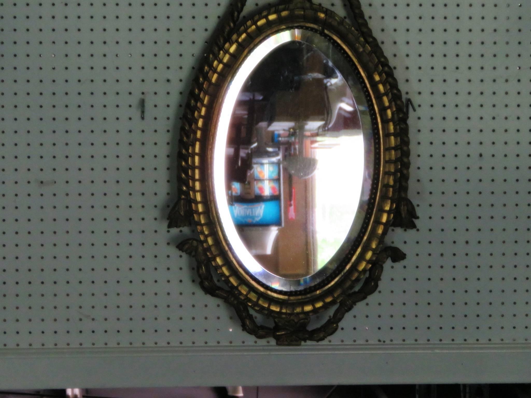 American Antique 19th Century Giltwood Mirror