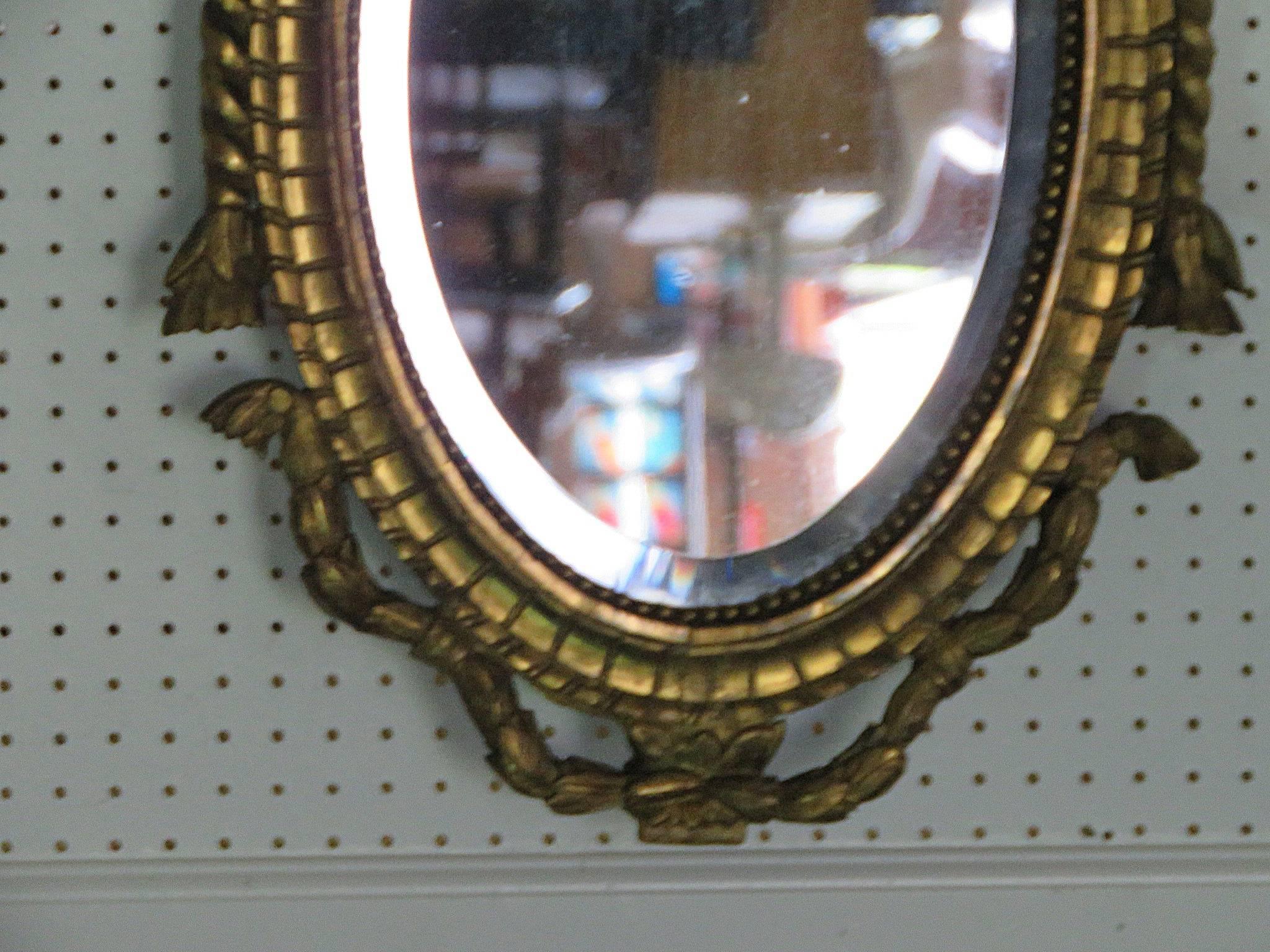 Antique 19th Century Giltwood Mirror In Fair Condition In Swedesboro, NJ