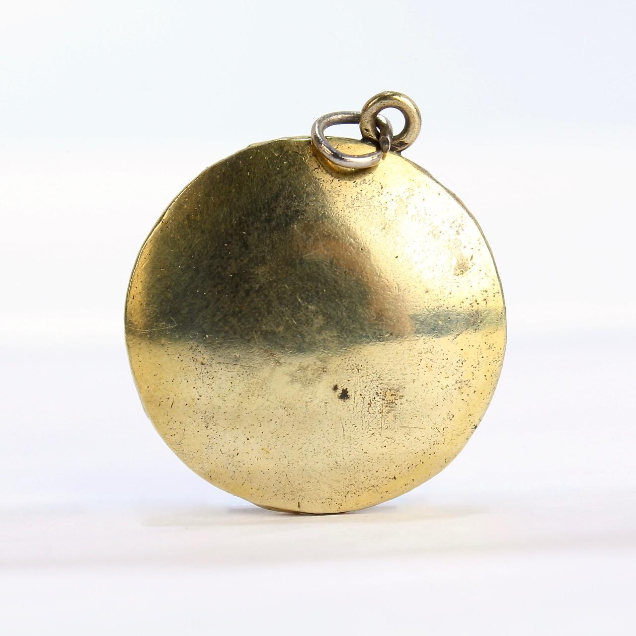 hair locket necklace