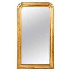 Antique 19th Century Gold Leaf Gilt French Louis Philippe Mirror