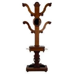 Antique 19th Century Good Quality Hall Stand In Mahogany ( REF AF-3640 )