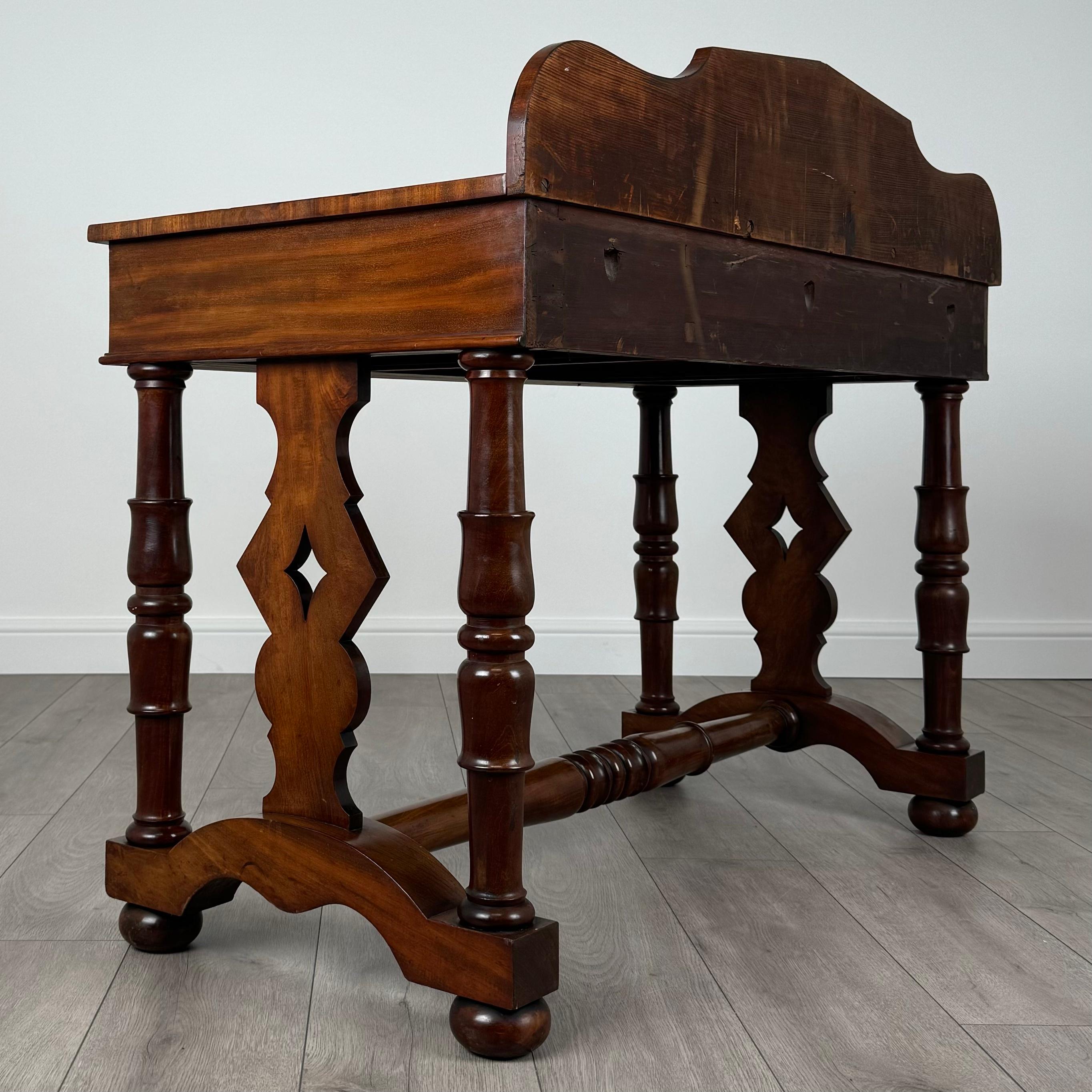 Antique 19th Century Good Quality Side Table In Mahogany ( REF AF-3556 ) In Good Condition For Sale In Ledbury, GB