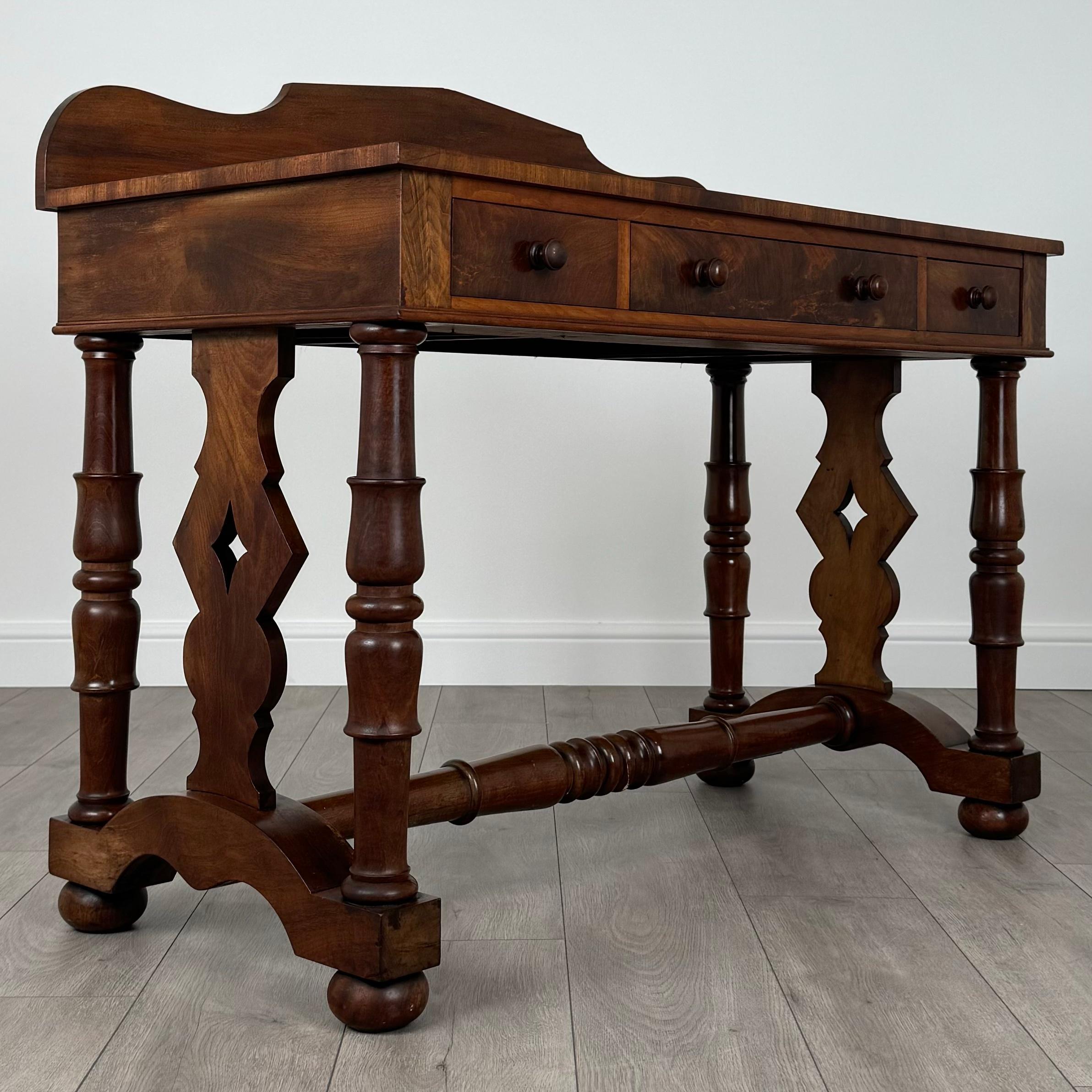 Antique 19th Century Good Quality Side Table In Mahogany ( REF AF-3556 ) For Sale 4