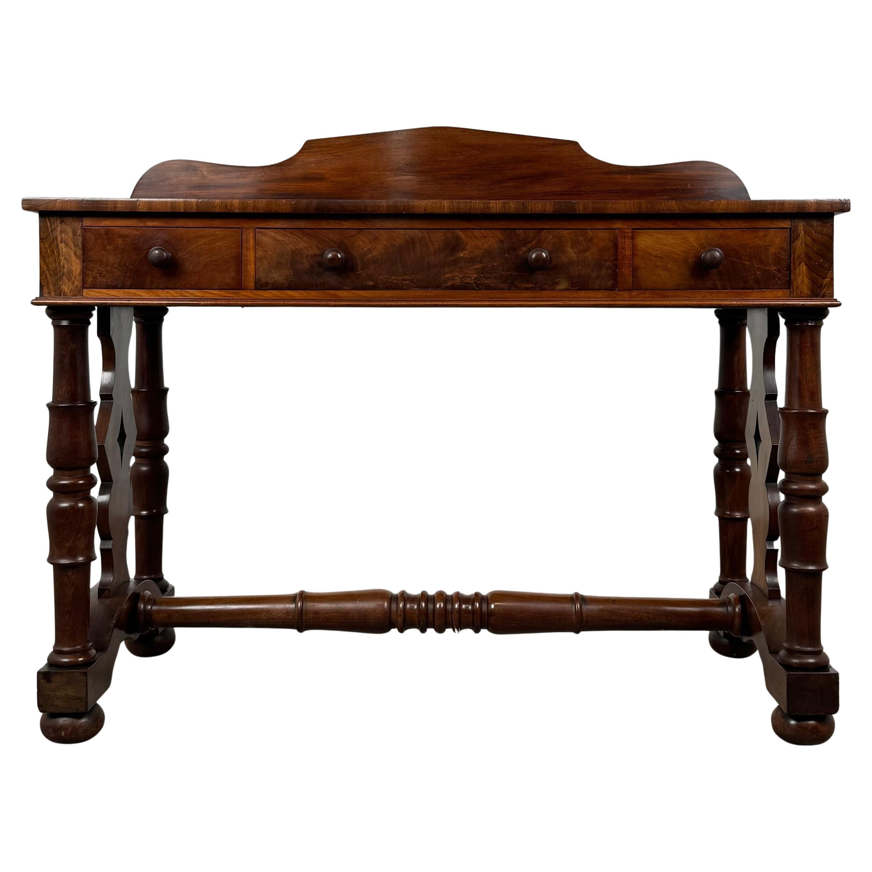 Antique 19th Century Good Quality Side Table In Mahogany ( REF AF-3556 )