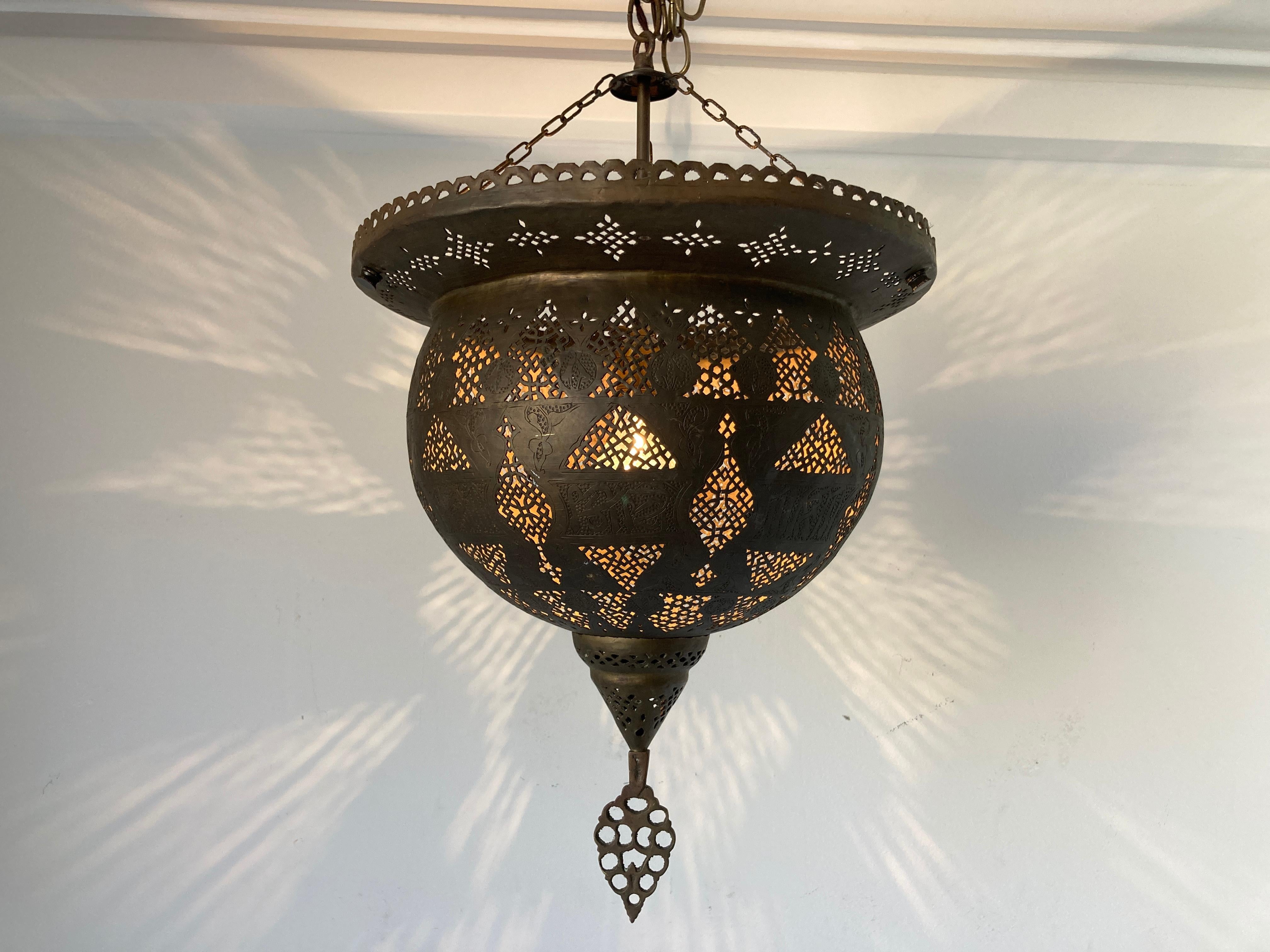 turkish brass lamp