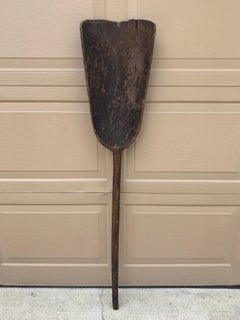 Antique 19th Century Hand Made Wooden Grain Shovel