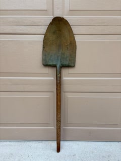 Antique 19th Century Hand Made Wooden Grain Shovel