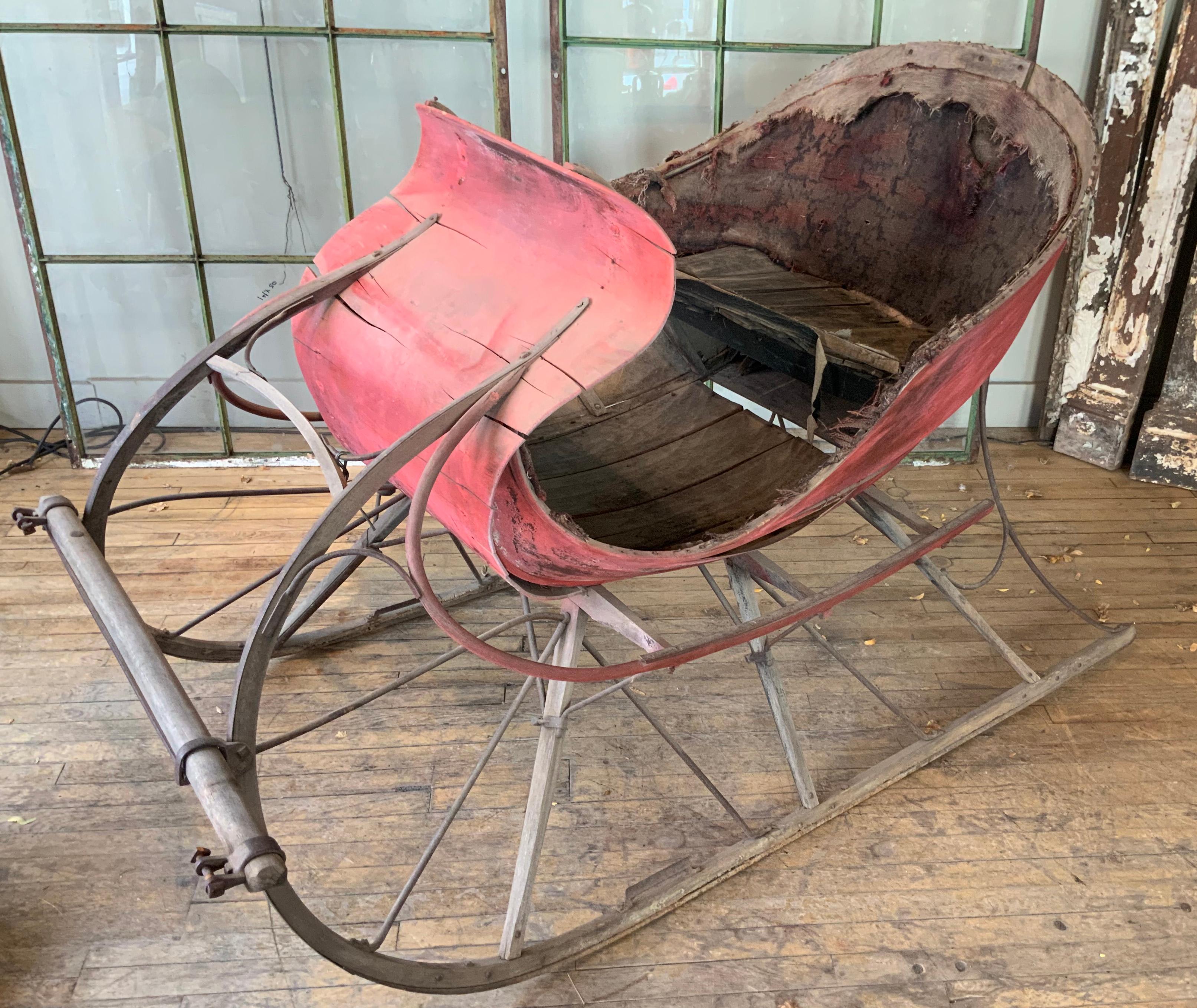 antique horse drawn sleigh for sale