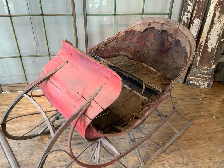 Antique 19th Century Horse Drawn Sleigh at 1stDibs antique sleighs
