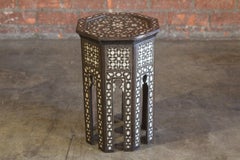 Antique 19th Century Inlaid Moorish Side Table