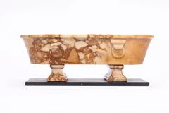 Antique 19th Century Italian Grand Tour Siena Marble Model of a Sarcophagus