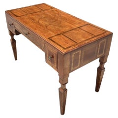 Used 19th Century Italian Inlay Writing Desk