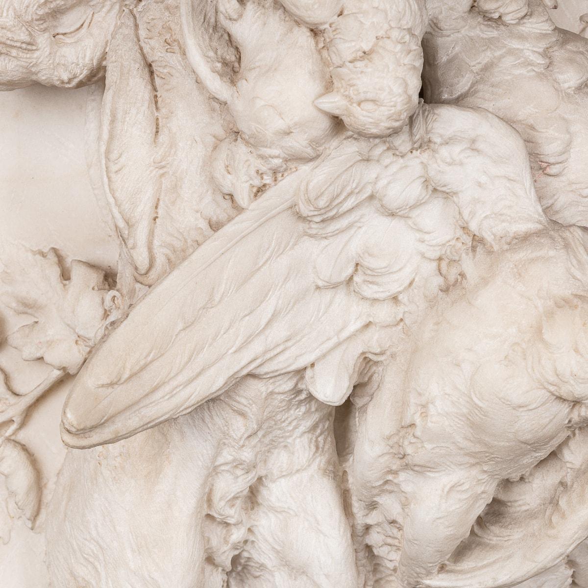 Plaques anciennes en marbre italien du 19e siècle de Nature Mortes, Arnoldo Soldini en vente 12