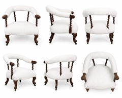 Antique 19th Century Jacobean Barley Twist Chair