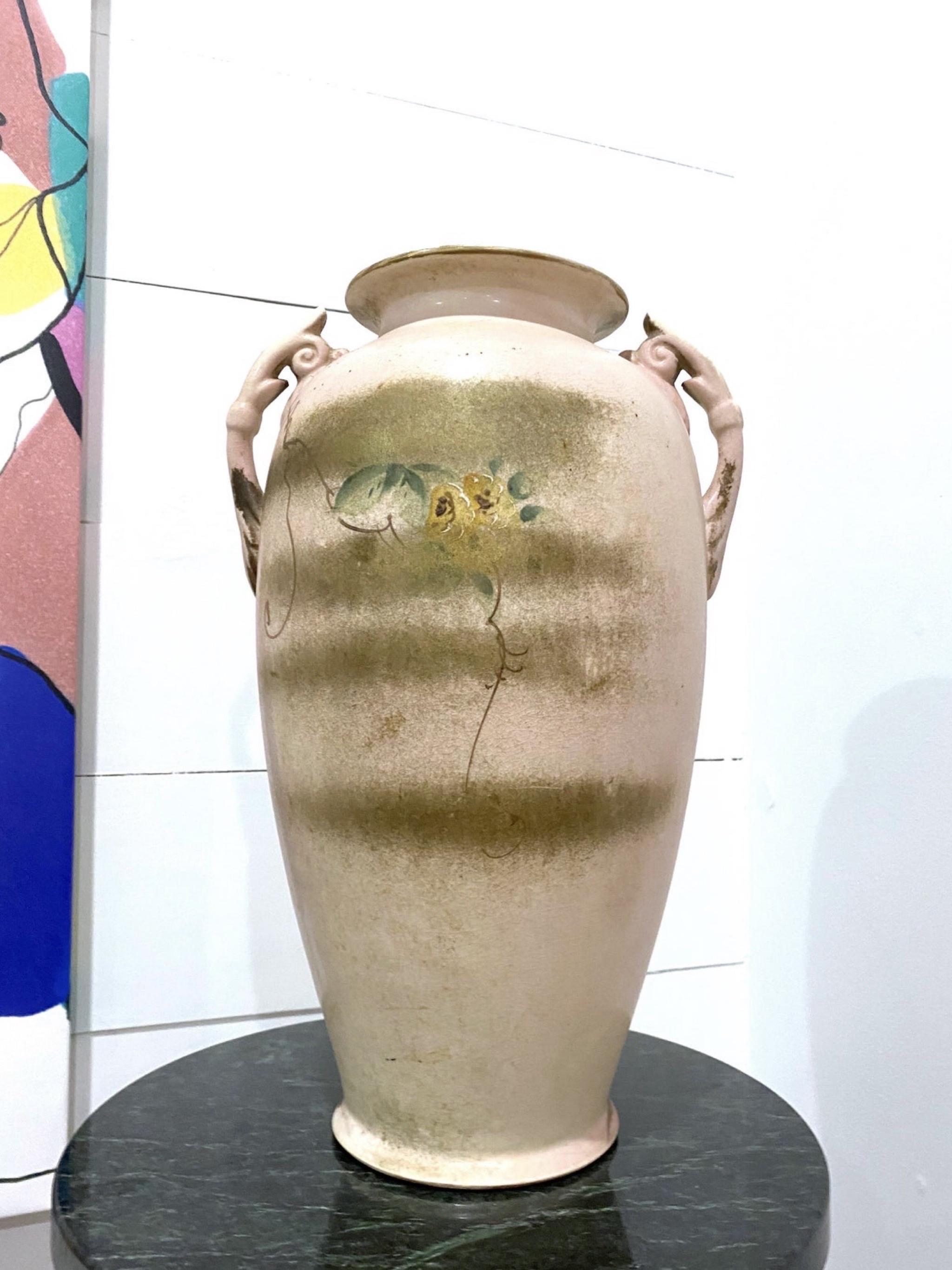 Antique 19th Century Japan Moriage Vase For Sale 1
