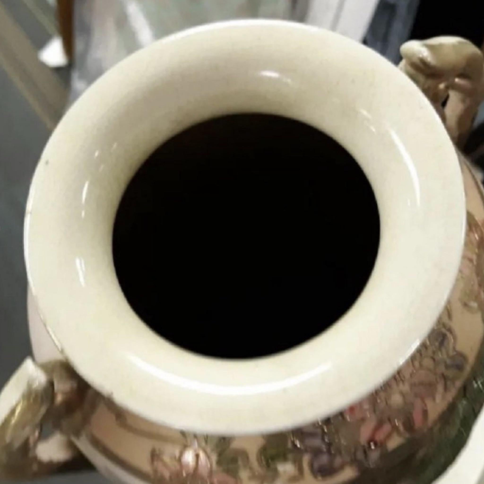 Giapponismo Giapponese  Vaso Moriage in vendita