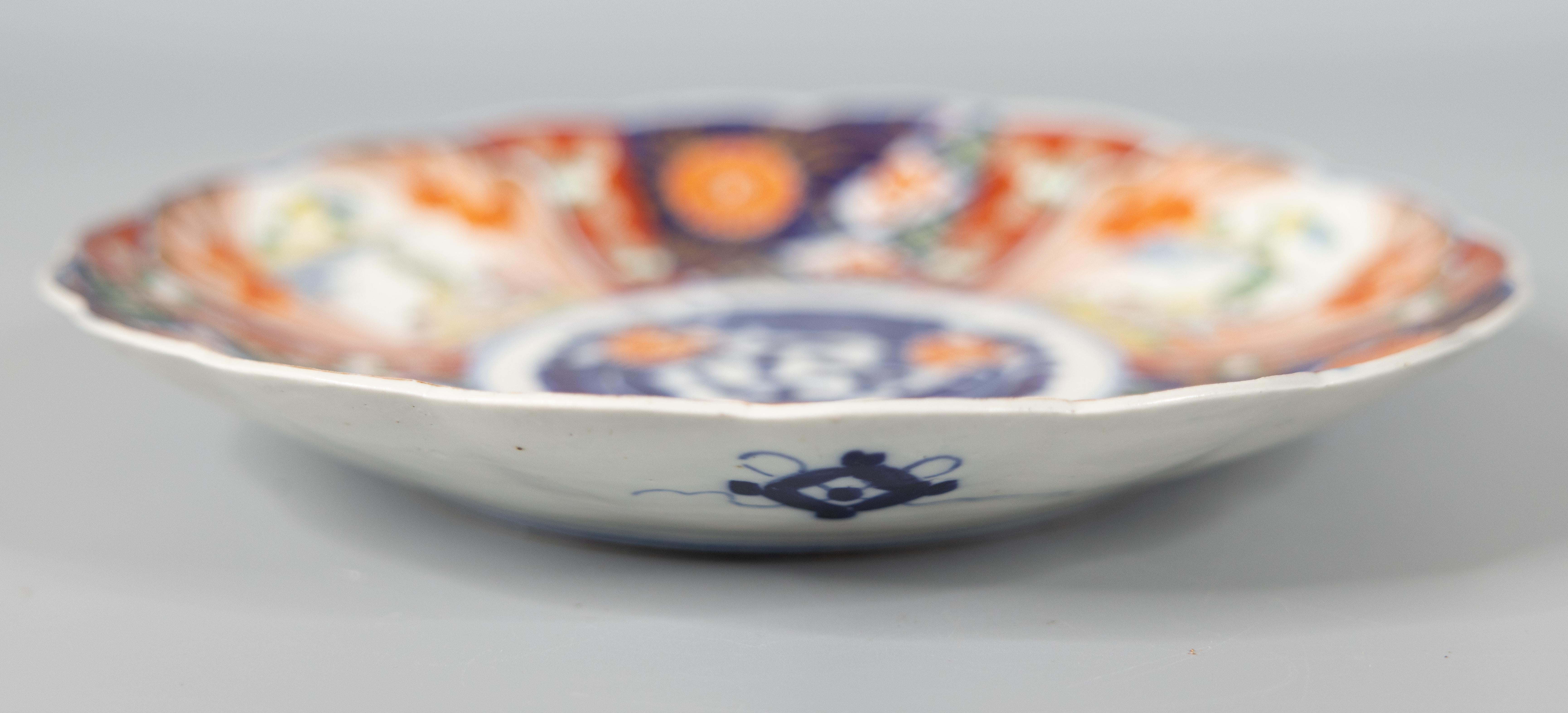 Hand-Painted Antique 19th Century Japanese Imari Charger