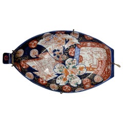 Ancienne assiette japonaise Imari du 19ème siècle