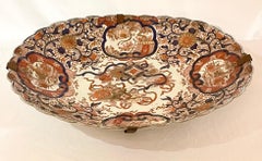 Antique 19th Century Japanese Imari Porcelain Charger