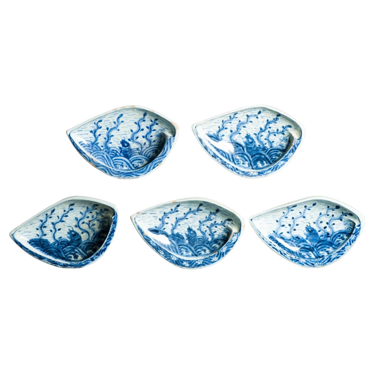 Antique 19th century Japanese Kaiseki set Tea Ceremony in Box Japan For Sale