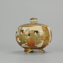 20th Century Japanese Satsuma Koro Japanese Satsuma Ware, Japan