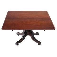 Antique 19th Century Large Fine Quality Cuban Mahogany Dining Table James Mein