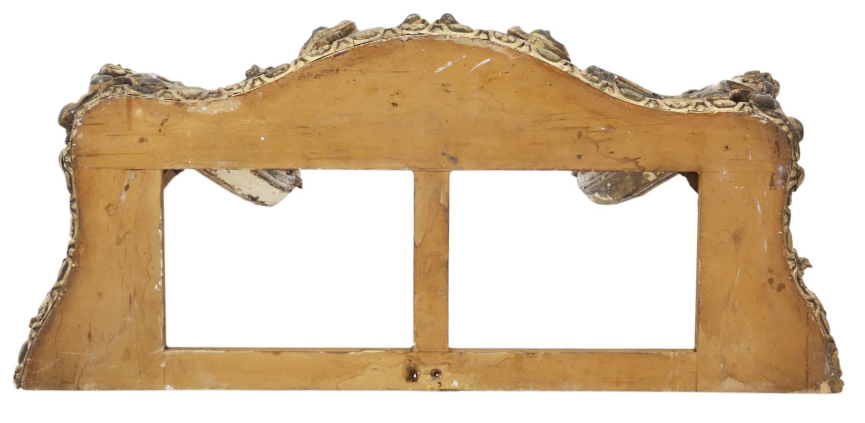 Antique 19th Century Large Gilt and Marble Hall Console Table – Fine Quality For Sale 5