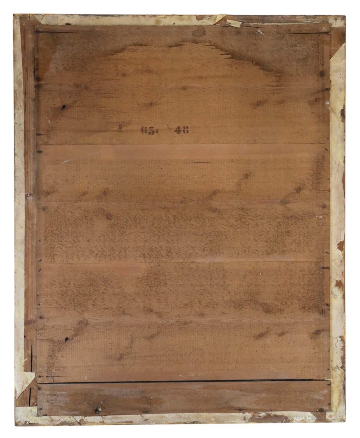 Antico specchio da parete dorato di grandi dimensioni del XIX secolo - Specchio d'epoca ornato di alta qualità in vendita 4